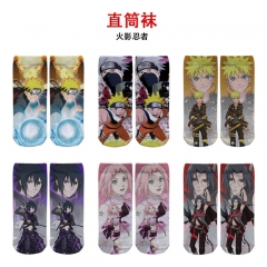火影 精品动漫全彩直筒袜