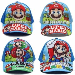 19 Styles Super Mario Bro Cartoon Hat Baseball Cap Anime Hat