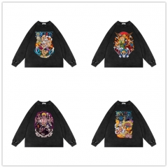18 Styles One Piece Cartoon Anime Sweatshirt