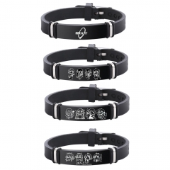10 Styles Bocchi The Rock Cartoon Anime Bracelet Wristband