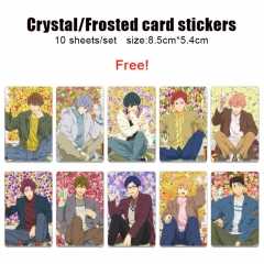 free！男子游泳部 精品动漫磨砂卡贴