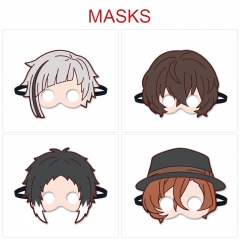 4 Styles Bungo Stray Dogs Cartoon Pattern Anime Eyepatch Mask