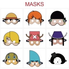 10 Styles One Piece Cartoon Pattern Anime Eyepatch Mask