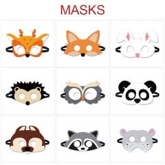 9 Styles The Animals Cartoon Pattern Anime Eyepatch Mask