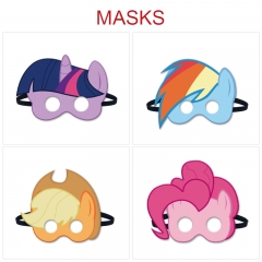 7 Styles My Little Pony：A New Generation Cartoon Pattern Anime Eyepatch Mask