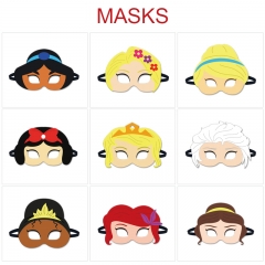 9 Styles The Princess Cartoon Pattern Anime Eyepatch Mask