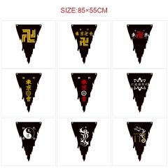 14 Styles 85*55CM Tokyo Revengers Cartoon Decoration Dilapidated Anime Flag