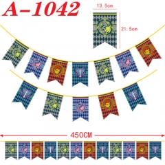 2 Styles JoJo's Bizarre Adventure Cartoon Decoration Anime Flag