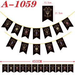 2 Styles Black Clover Cartoon Decoration Anime Flag