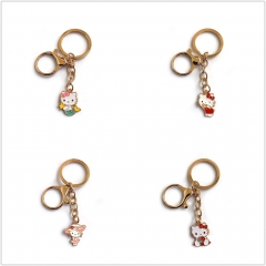 5 Styles My Melody Cartoon Pendant Character Anime Keychain