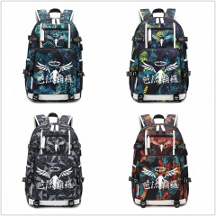 4 Styles Tokyo Revengers Cartoon Character Anime Backpack Bag