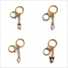 5 Styles My Melody Cartoon Pendant Character Anime Keychain