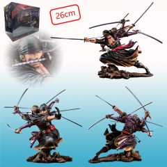 海贼王 POP MAX 索隆 九刀流 盒装手办 高26cm 一箱16个1