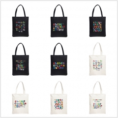 10 Styles Alphabet Lore Cartoon Character Anime Shopping Bag