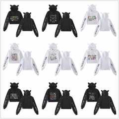 10 Styles Alphabet Lore Cartoon Character Anime Hoodie