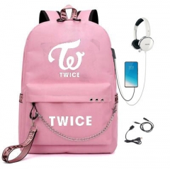 3 Styles K-POP Twice Cartoon Character Anime Backpack Bag