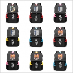 28 Styles Attack on Titan/Shingeki No Kyojin Cartoon Character Anime Backpack Bag