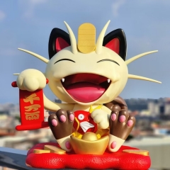 宠物小精灵 招财喵喵兽 大比例 盒装手办 高35cm 一箱1个 净重2.2kg. 毛重2.9kg 外箱尺寸；39X28X39CM 1