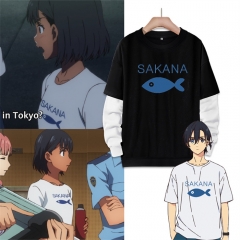 2 Styles Summer Time Rendering Cartoon Anime Sweatshirt