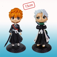2PCS/SET 15CM Bleach Cartoon Anime PVC Figure Toy (Opp Bag)