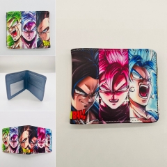2 Styles Dragon Ball Z Cartoon Pattern Anime Wallet Purse