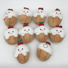 10PCS/SET 12CM Cute Ice Cream Anime Plush Pendant Toy