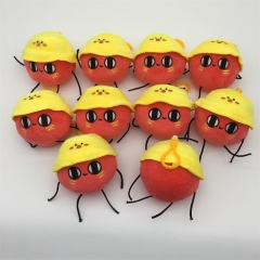 10PCS/SET 8CM Cute Cartoon Anime Plush Pendant Toy