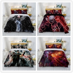 20 Styles 2 Size Tokyo Ghoul Cartoon Printing Anime Pattern Bedding Set ( Pillow Case + Quilt Cover )