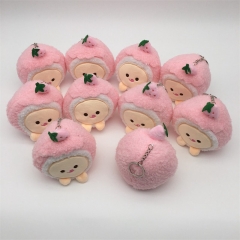 10PCS/SET 10CM Cute Cake Anime Plush Pendant Toy