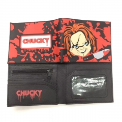 Child's Play Cartoon Pattern Coin Purse Anime PVC Wallet