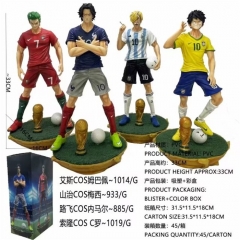 4 Styles 33CM One Piece Luffy/Sanji/Law/Zoro Cartoon PVC Anime Figure Toy