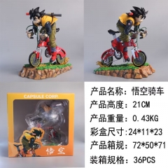 21CM Dragon Ball Z Son Goku Cartoon PVC Anime Figure