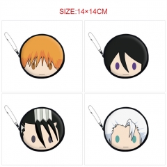 5 Styles Bleach Cartoon Pattern Anime Pu Coin Pruse Wallet