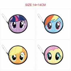 4 Styles My Little Pony Cartoon Pattern Anime Pu Coin Pruse Wallet
