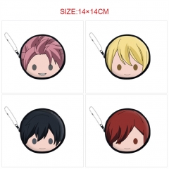 6 Styles Fairy Tail Cartoon Pattern Anime Pu Coin Pruse Wallet