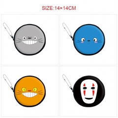 4 Styles My Neighbor Totoro Cartoon Pattern Anime Pu Coin Pruse Wallet