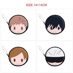 5 Styles Jujutsu Kaisen Cartoon Pattern Anime Pu Coin Pruse Wallet