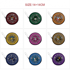 15 Styles One Piece Cartoon Pattern Anime Pu Coin Pruse Wallet