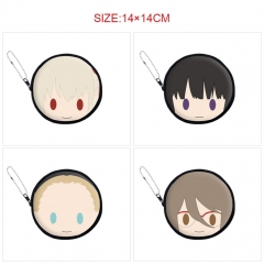 4 Styles Lycoris Recoil Cartoon Pattern Anime Pu Coin Pruse Wallet