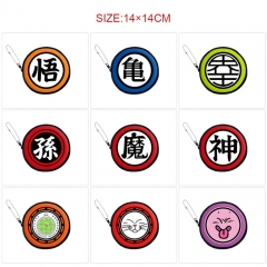 15 Styles Dragon Ball Z Cartoon Pattern Anime Pu Coin Pruse Wallet