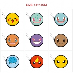 25 Styles Pokemon Cartoon Pattern Anime Pu Coin Pruse Wallet