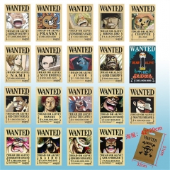 19PCS/SET One Piece Cartoon Character Movie Anime Posters