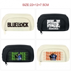 8 Styles Blue Lock Cartoon Pattern Pencil Case Anime Pencil Bag