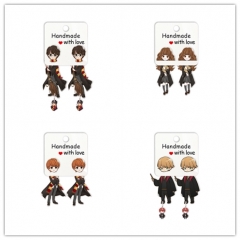 5 Styles Harry Potter Anime Plastic Earring