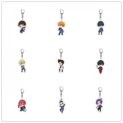 10 Styles Blue Lock Cartoon Character Decoration Anime Acrylic Keychain