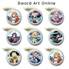 9 Styles Sword Art Online | SAO Anime Zipper Coin Purse