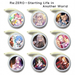 8 Styles Re:Life in a Different World from Zero/Re: Zero Anime Zipper Coin Purse