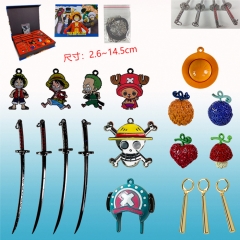 海盗王吊坠+武器十八件套一盒