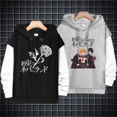 38 Styles The Promised Neverland Cartoon Anime Hooded Hoodies