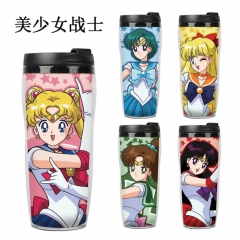 美少女战士 精品动漫双层隔热随手杯水壶水杯